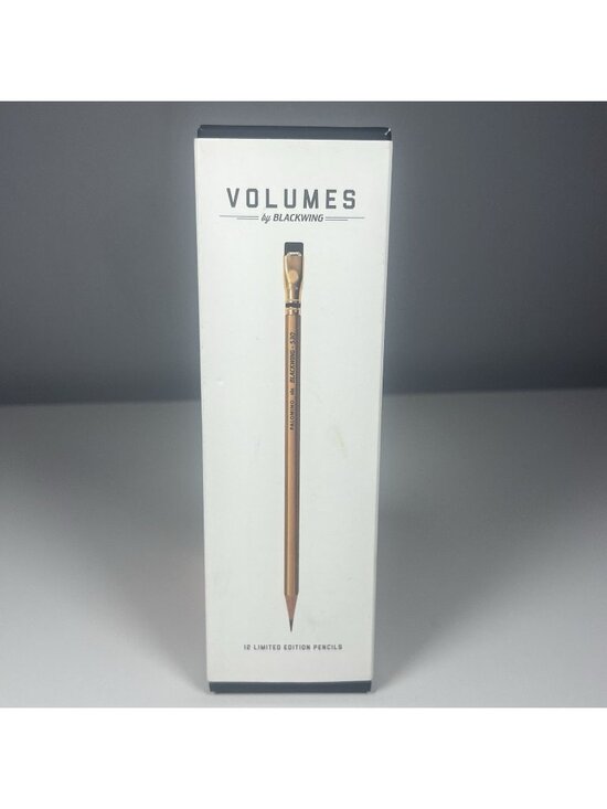 Black Wing Other - Blackwing Vol 530 Gold Rush Pencils Complete Set 12 Dec 2016 Limited Edition